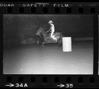 Peggy Carroll Barrel racing