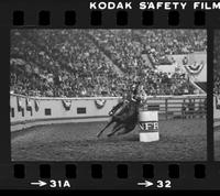 Pam Ross Barrel racing