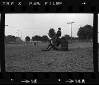 Vicki Hawkins Barrel racing