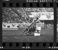 Gail Petska Barrel racing