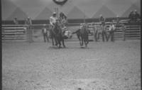 Leon Bauerle Steer wrestling