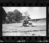 Unidentified Barrel racer