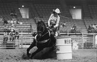 Connie Bridgewater Barrel racing