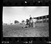 Arlene Hade Barrel racing