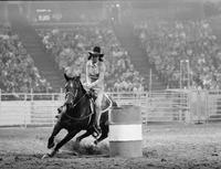 Allene Gaylor Barrel racing