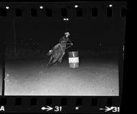 Mona Cummings Barrel racing