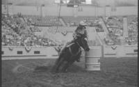 Jerri Duce Barrel racing