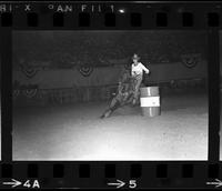 Janet Wrede Barrel racing