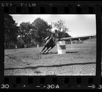 Unidentified Barrel racer