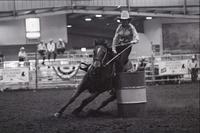 Gale Burdine Barrel racing