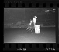 Janet Hnetkovsky Barrel racing