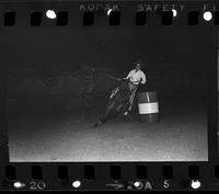 Ann Simmons Barrel racing