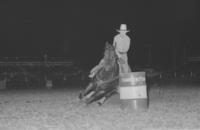 Carol Goostree Barrel racing