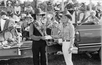 Unidentified participants in Awards presentation