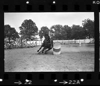 Peggy Austin Barrel racing