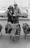 Awards presentation, Calf roping, Unidentified participants