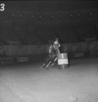 Gail Kizer Barrel racing