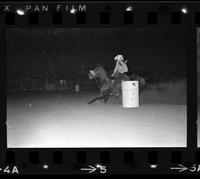 Bonnie McPherson Barrel racing