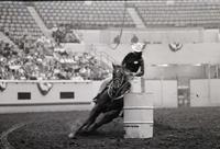 Gail Petska Barrel racing
