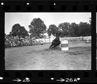 Peggy Carroll Barrel racing