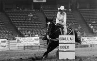 Jo Ann McKim Barrel racing