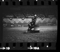 Arlene Hade Barrel racing