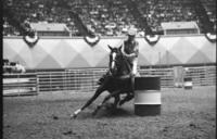 Petesie Eberhart Barrel racing