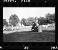 Arlene Hade Barrel racing