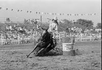 Ann Bateson Barrel racing