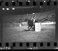 Carla Spencer Barrel racing