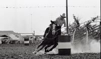 Judy Beagley Barrel racing