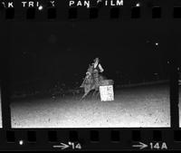 Pam Hartwick Barrel racing