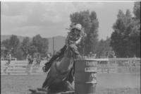 Lois Steinbeck Barrel racing
