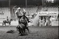 Johnny Hudson Calf roping