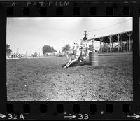 Yvonne Halpert Barrel racing