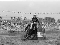 Margaret Alford Barrel racing