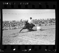Mary Milhollin Barrel racing