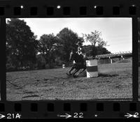 Unidentified Barrel racer