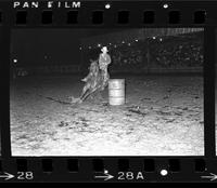 Sue Hodges Barrel racing