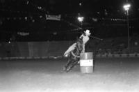 Sue Elliot Barrel racing