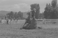 Edna Drennan Barrel racing