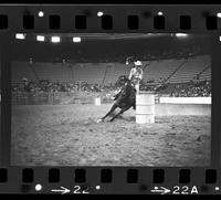 Mildred Farris Barrel racing