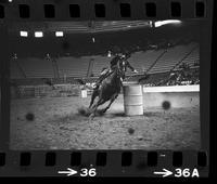 Marion Witcher Barrel racing