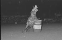 Beverly Matheson Barrel racing