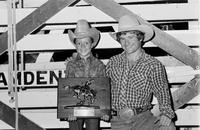 Rick Carpenter winner of Stevenson Trophy with Zane Stevenson