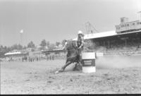 Julie Benson Barrel racing