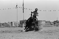 Nora Kingsbury Barrel racing