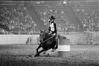 Sharon Snorgrass Barrel racing