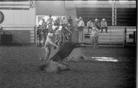 J.W. Farrington Calf roping