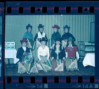 Group photograph of all 1974 MGRA Barrel race Winners